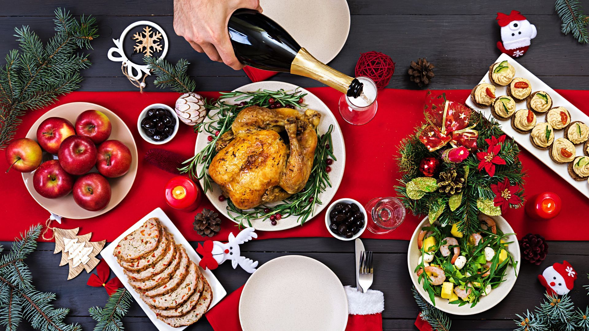 Cena para Año Nuevo