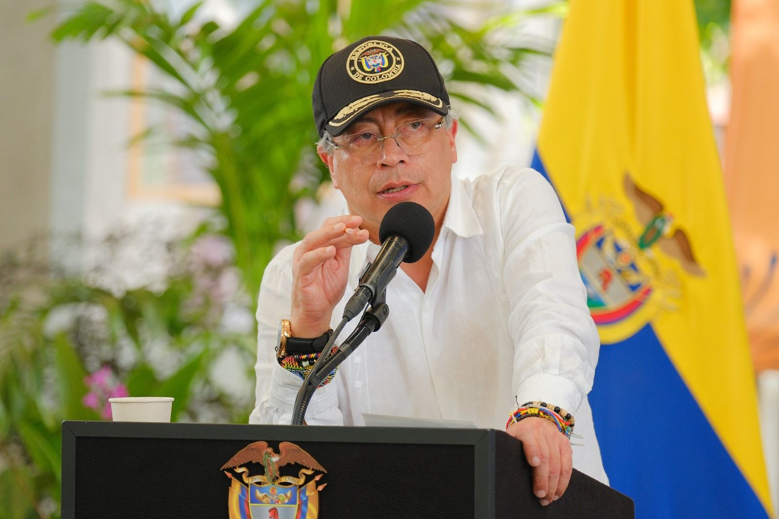Gustavo Petro, presidente de Colombia.