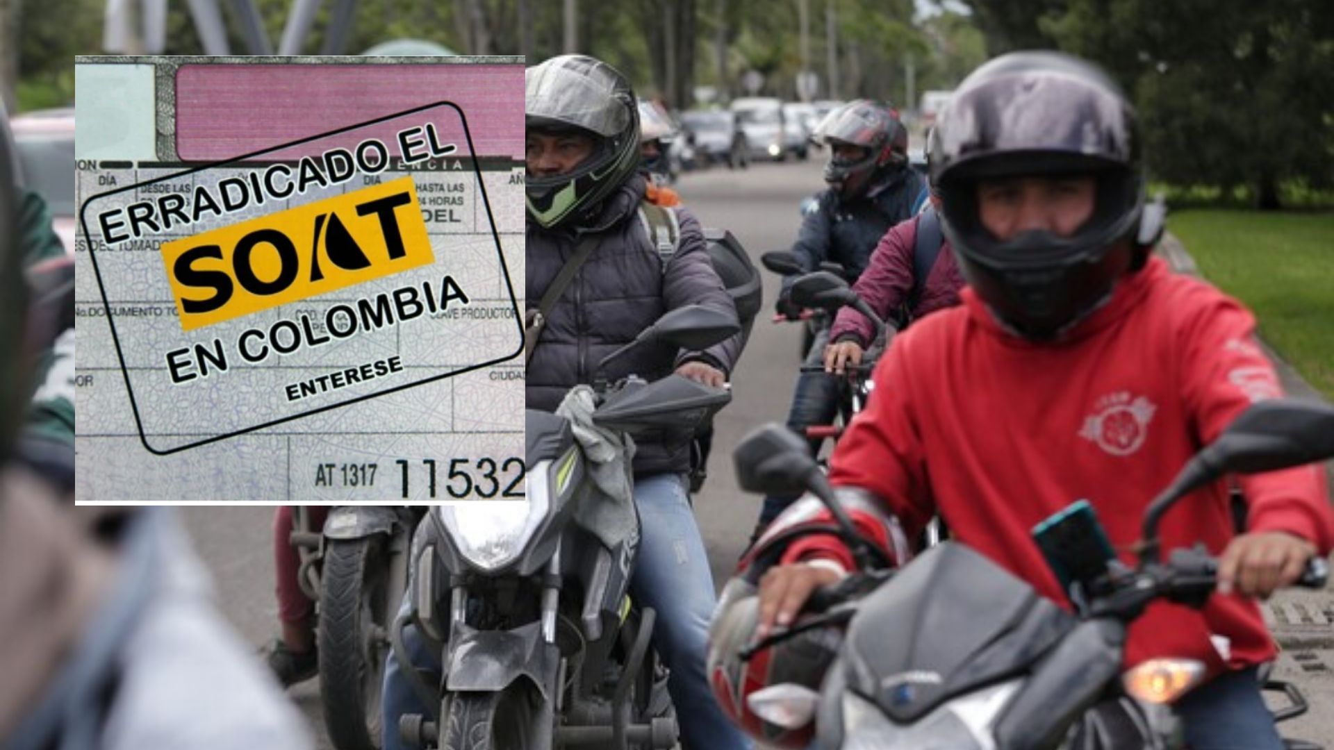 SOAT de motos en Colombia 2026