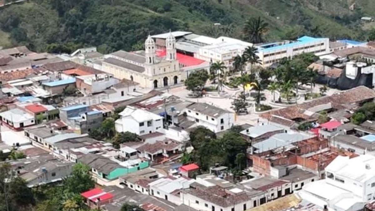 Panorámica del municipio de Teorama, Norte de Santander