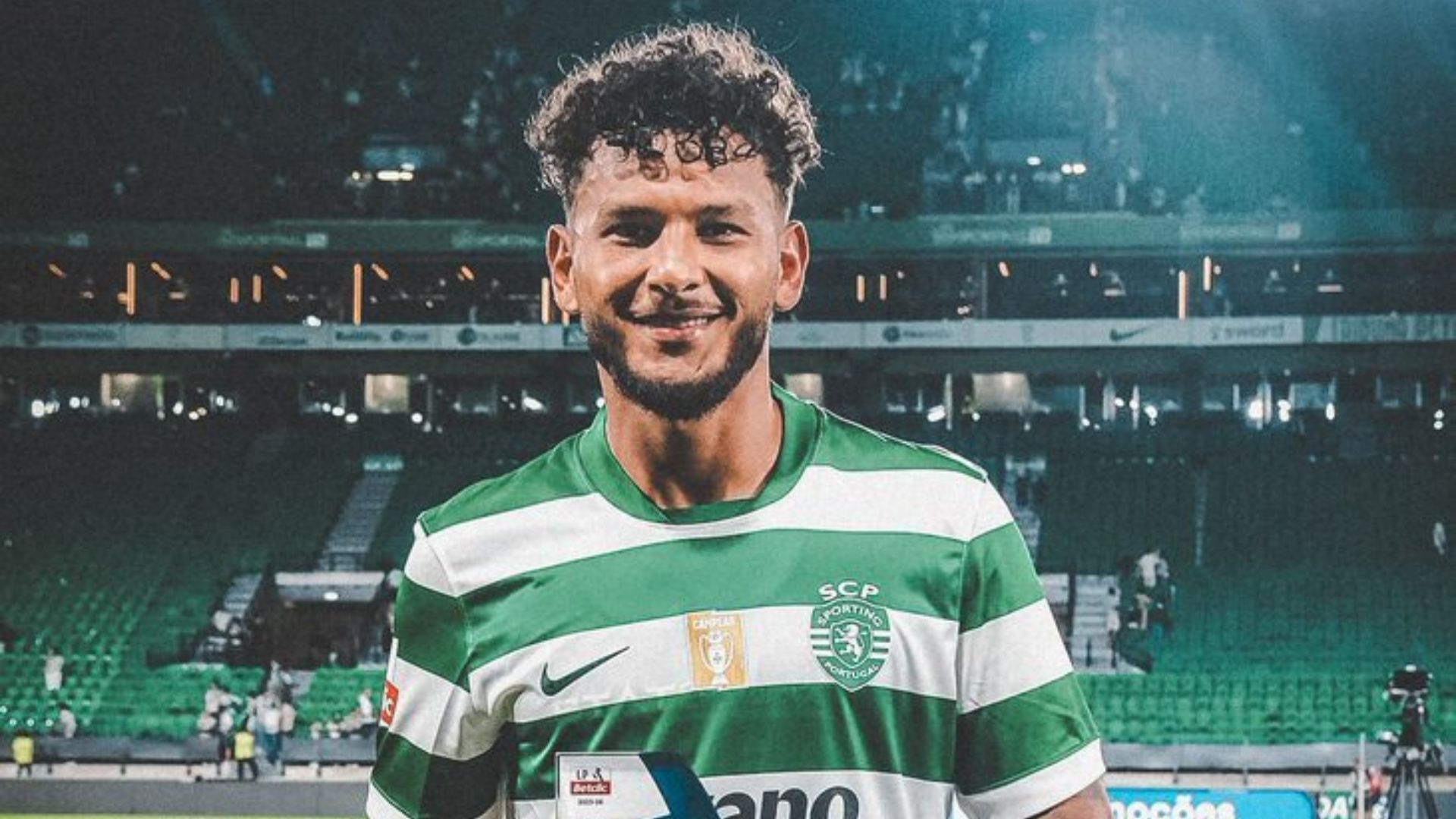 Luis Suárez en su actual club, el Sporting de Lisboa