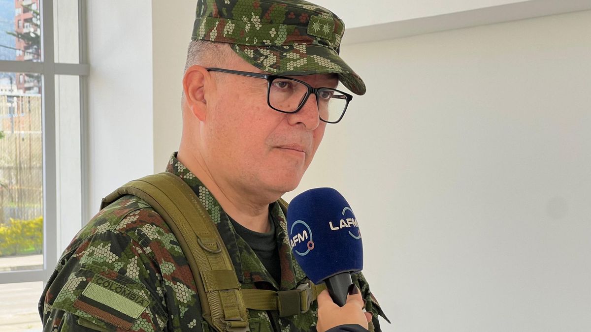 Brigadier General César Augusto Martínez, comandante Brigada 13 del Ejército Nacional