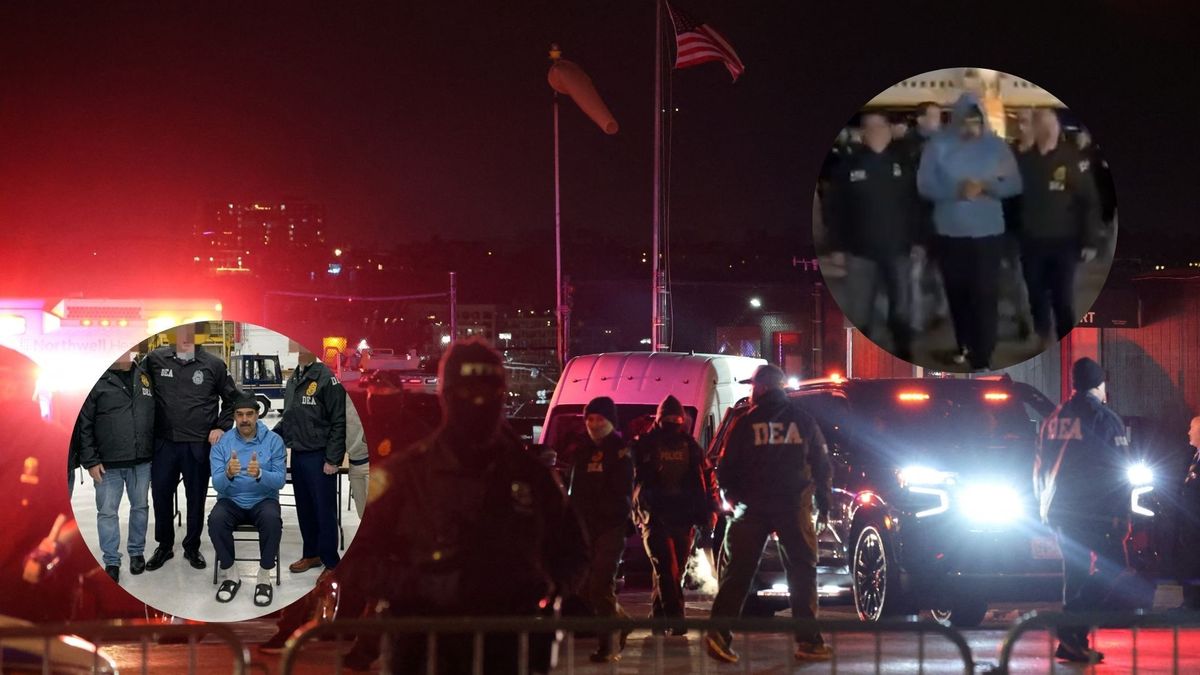 Maduro y primeras imágenes en Estados Unidos