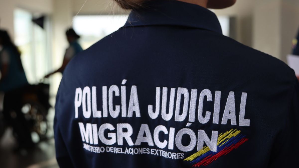 Policía Judicial Migración Colombia. Agosto 2025