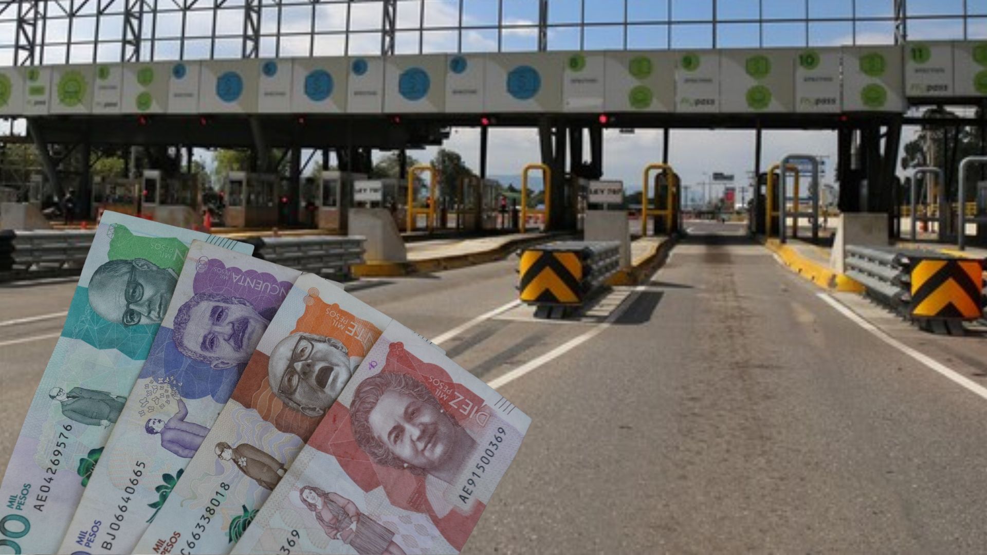 Aumento en la tarifa de peajes en Colombia para 2026