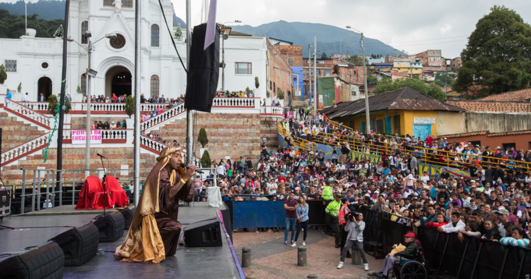 Celebración de Reyes Magos en el barrio Egipto, en La Candelaria