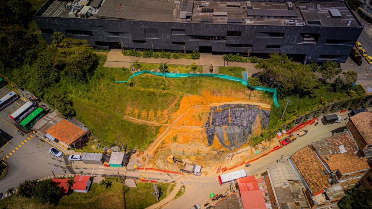 Medellín reporta 65% de avance en obras de mitigación en los puntos afectados por temporada de lluvias de 2025.