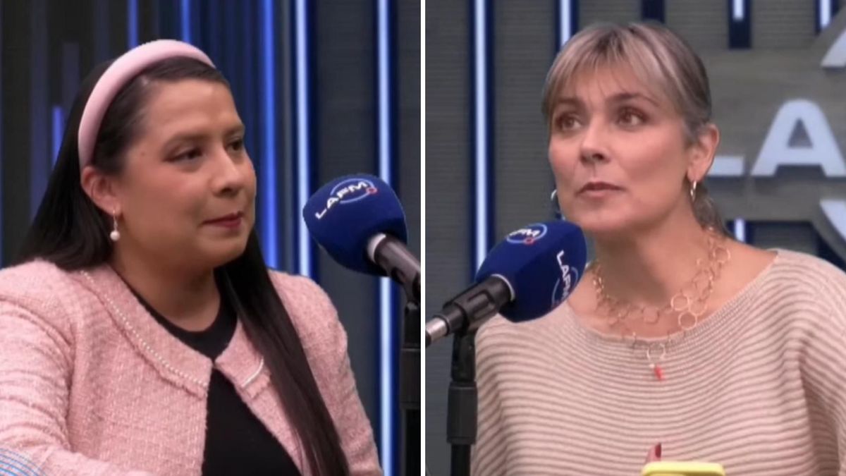 Bonnie Bloom Benítez durante su participación en el programa Siempre contigo, donde habló de maternidad y posparto.