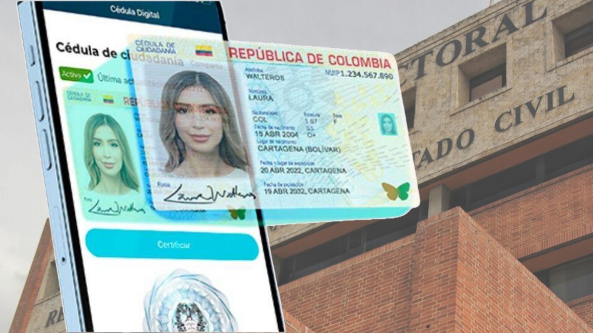 Cédula digital en Colombia para 2026