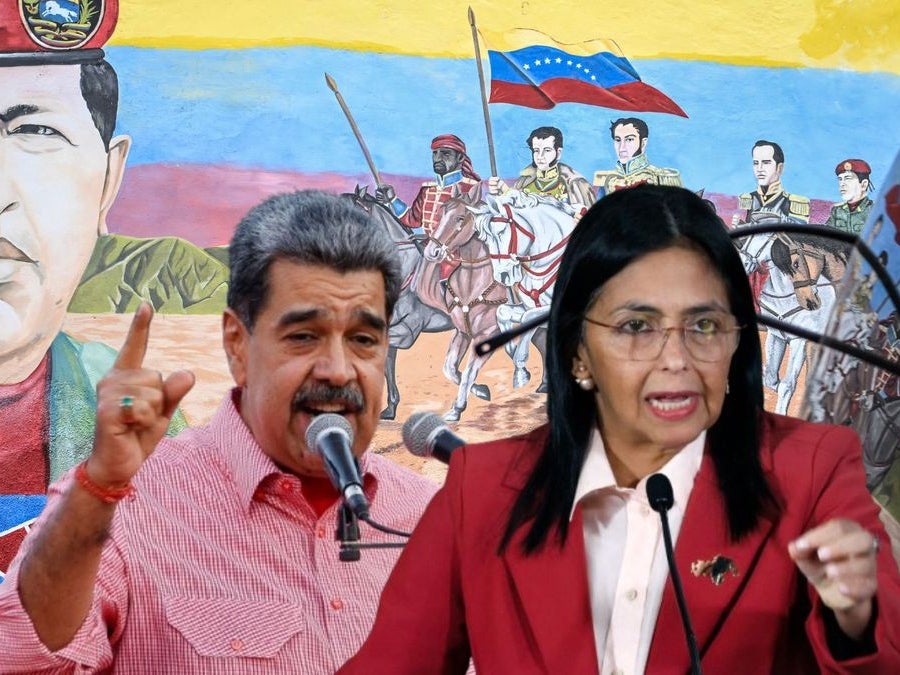 Maduro desaparece de Venezuela: el chavismo borra su imagen tras la llegada de Delcy Rodríguez