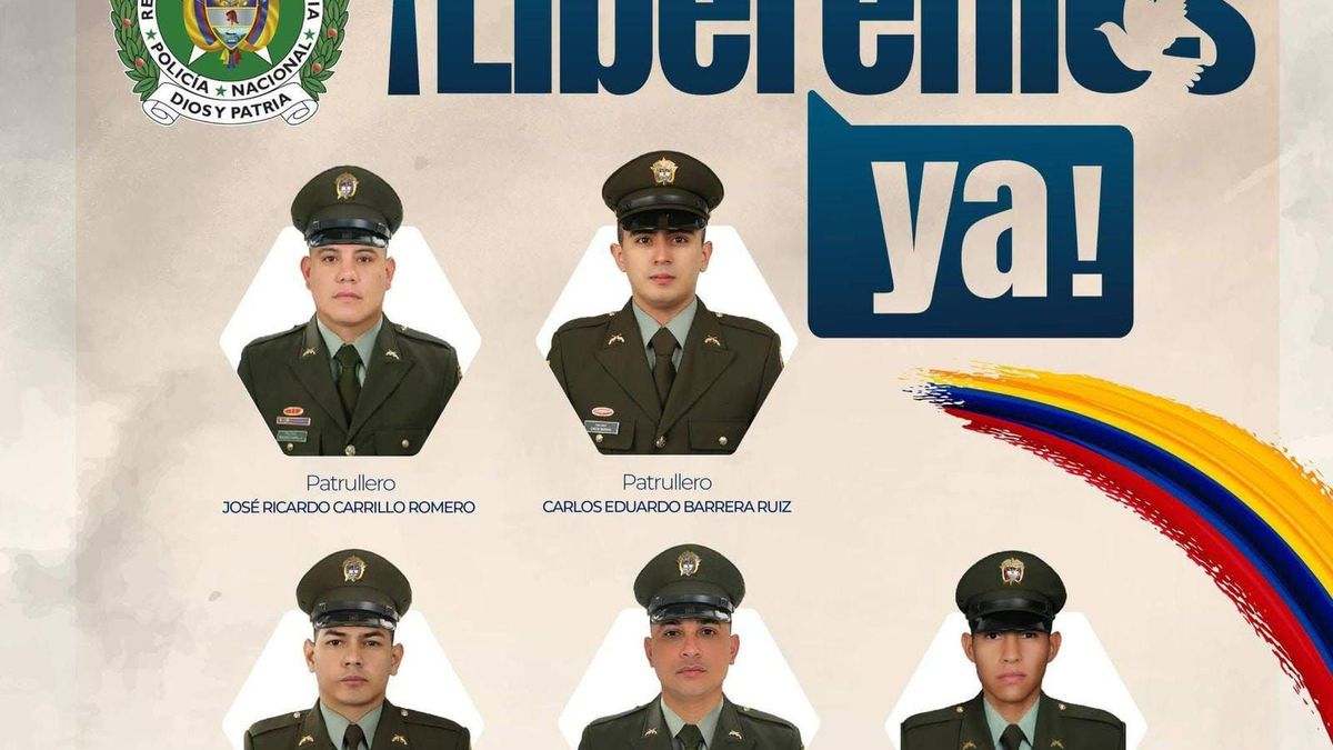 Policías secuestrados en el Catatumbo