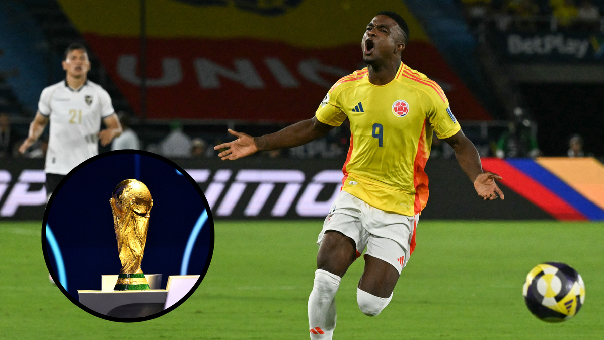 Jhon Córdoba, delantero de la selección Colombia y que sueña con jugar el Mundial