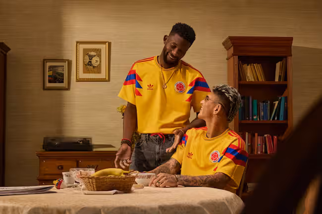 Nueva edición camiseta retro Selección Colombia 2026