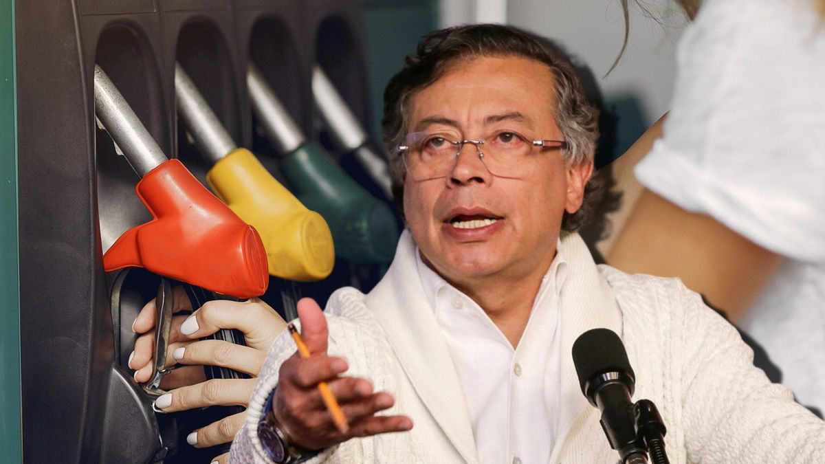 Presidente Gustavo Petro anunció que bajarán los precios de la gasolina en Colombia.