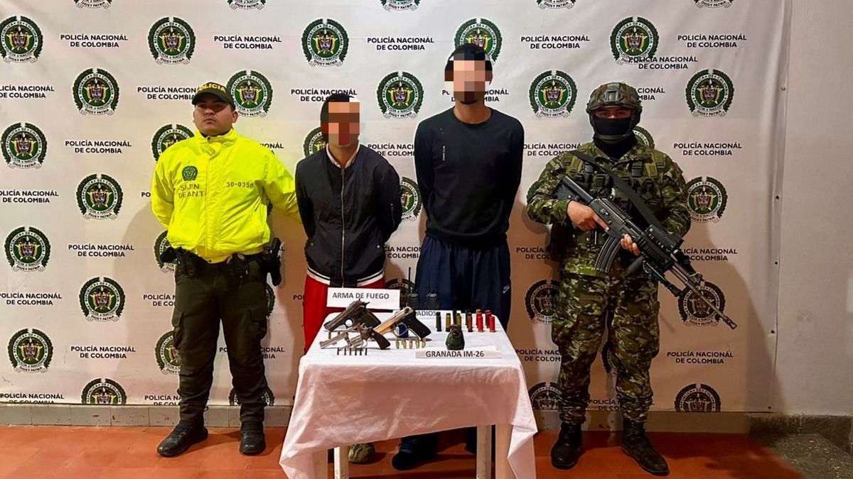 Miembros del Clan del Golfo capturados en Antioquia