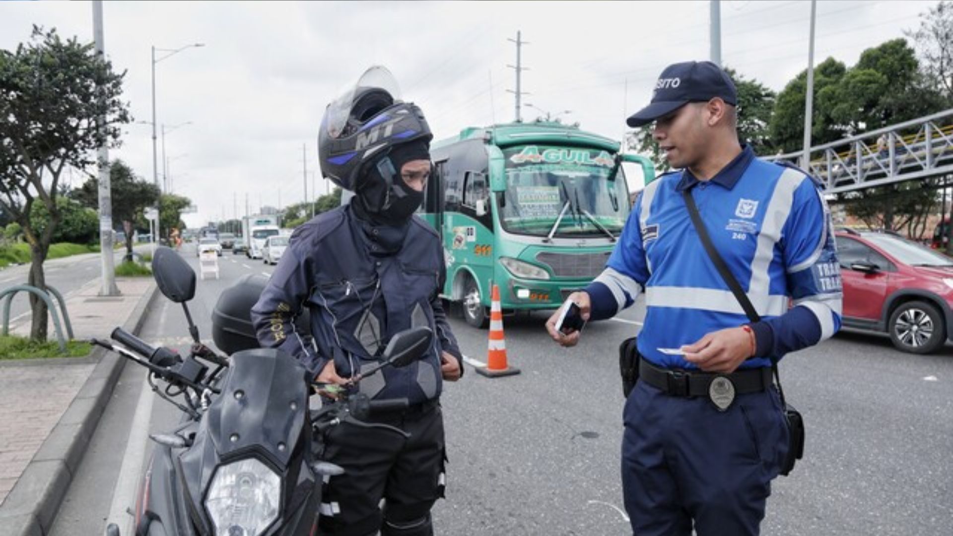 Multas de tránsito en Colombia