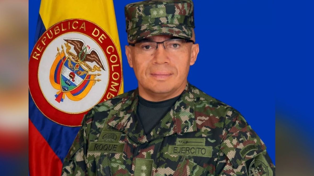 General Ricardo Heriberto Roque Salcedo, comandante de la Cuarta División del Ejército Nacional