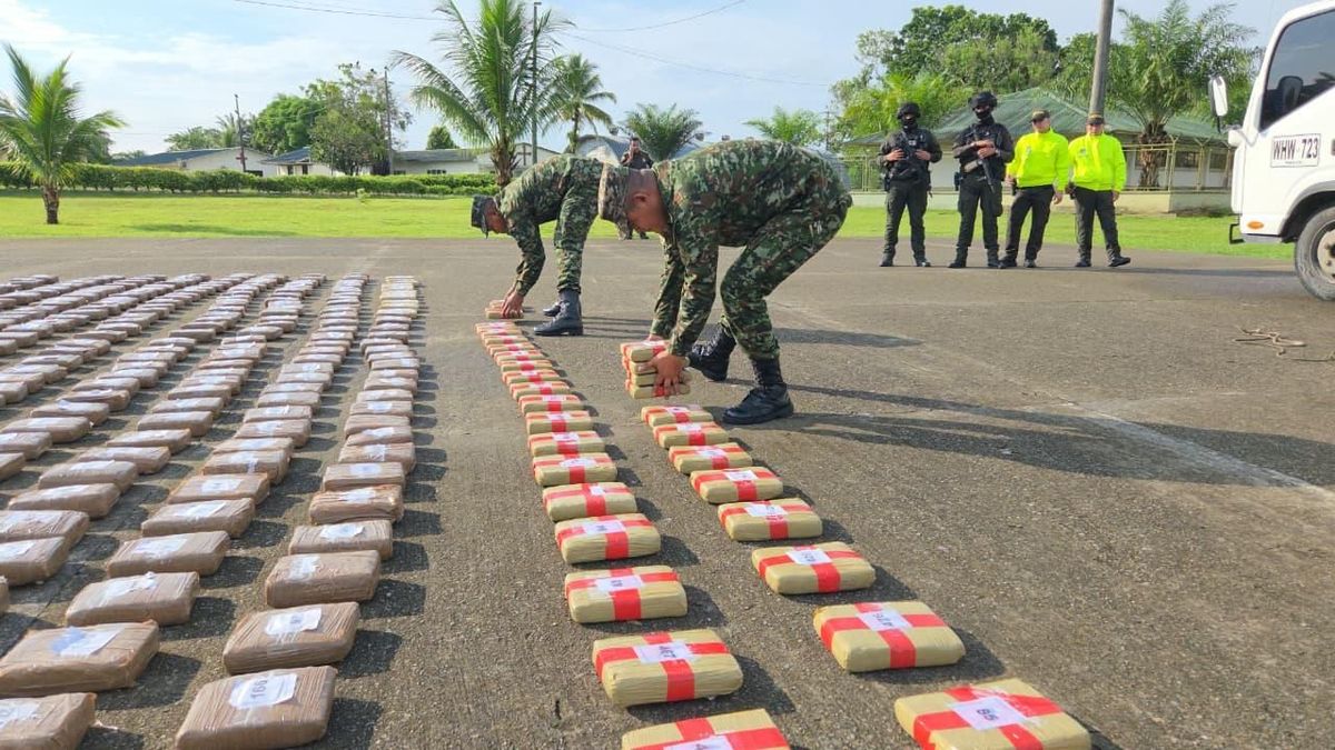 Marihuana incautada en Putumayo.