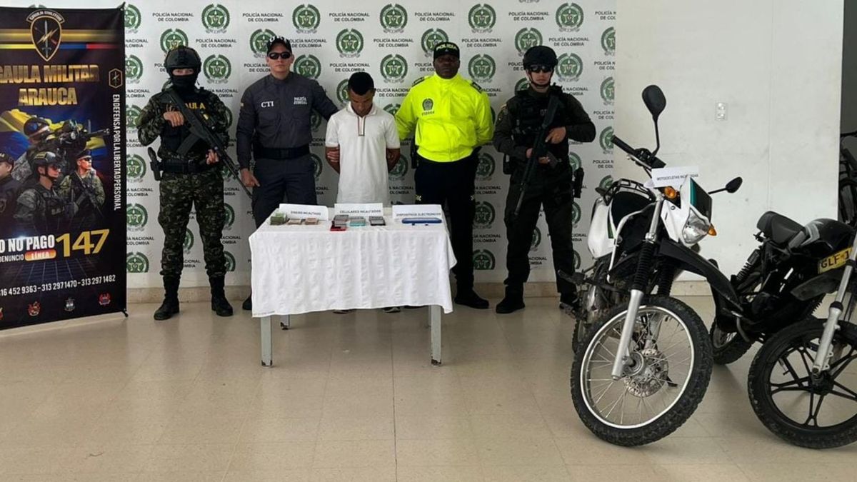 Fue capturado alias 'guacho' en Arauca.