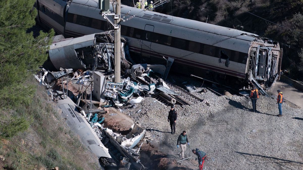Accidente de trenes en España
