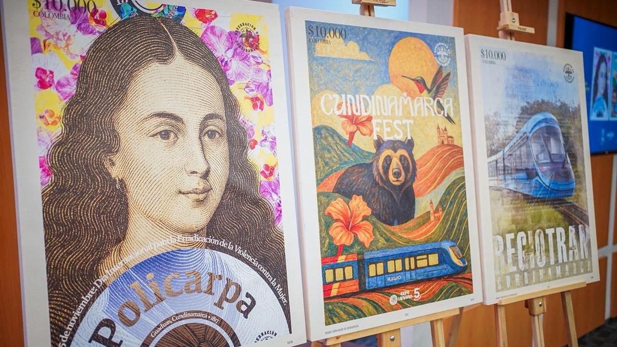 Nueva serie estampillas postales Cundinamarca. Enero 2026.