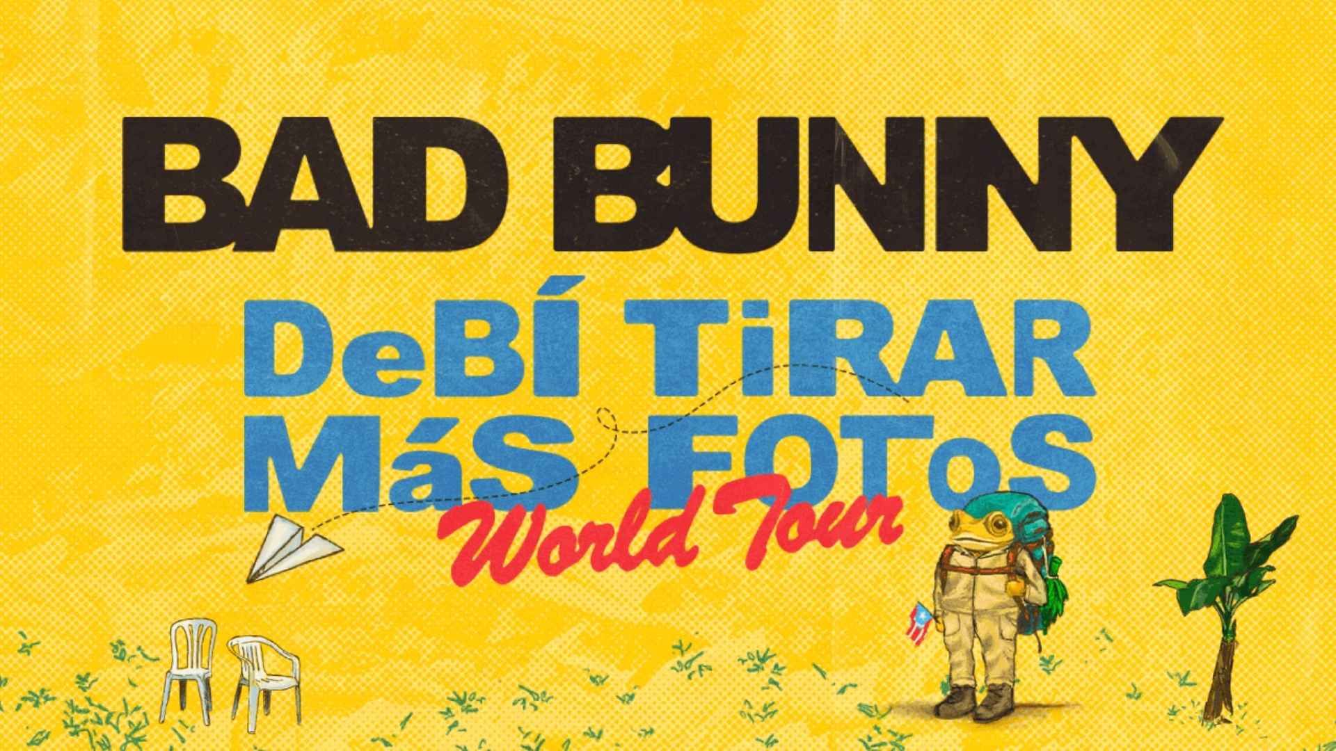 Un video grabado dentro del estadio dejó ver cómo será el escenario que usará bad bunny en sus tres fechas.