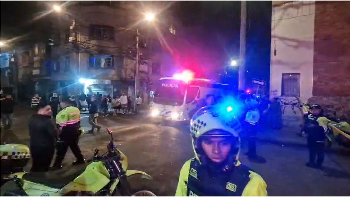 Varios heridos deja ataque con granada en el centro de Bogotá.