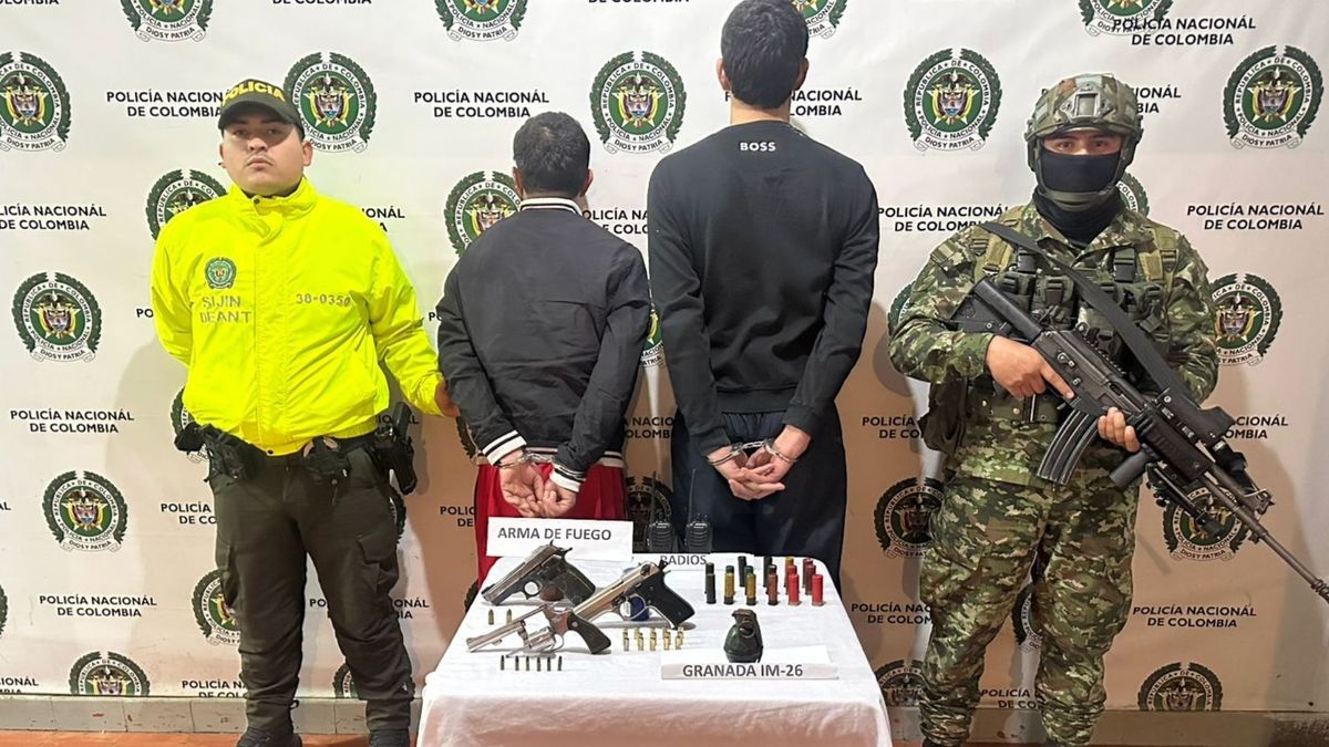 Captura cabecillas Clan del Golfo Antioquia.