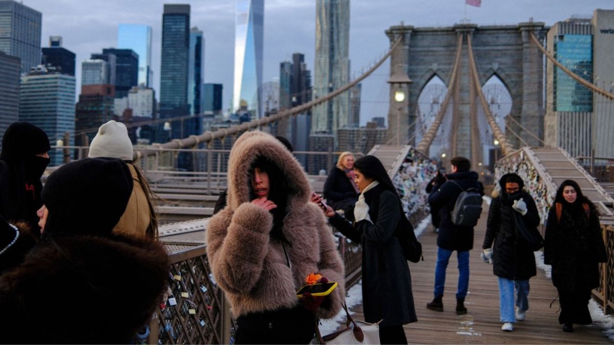 El Servicio Meteorológico Nacional (NWS) alertó de “temperaturas glaciales” por un frente frío del Ártico.