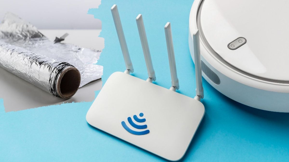 El papel aluminio puede bloquear la señal del router WiFi en lugar de mejorar la cobertura.