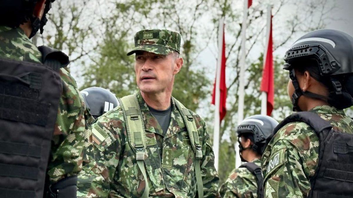 Mayor general Royer Gómez Herrera, comandante de Ejército Nacional