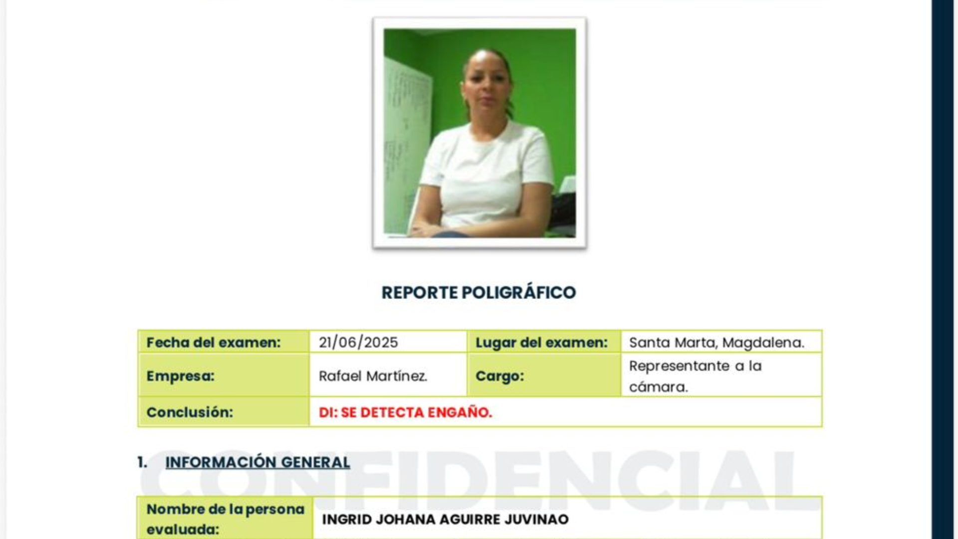 Aguirre concluye su comunicado señalando que tiene miedo y le pide a la Fiscalía, la Policía y la UNP reforzar su seguridad.