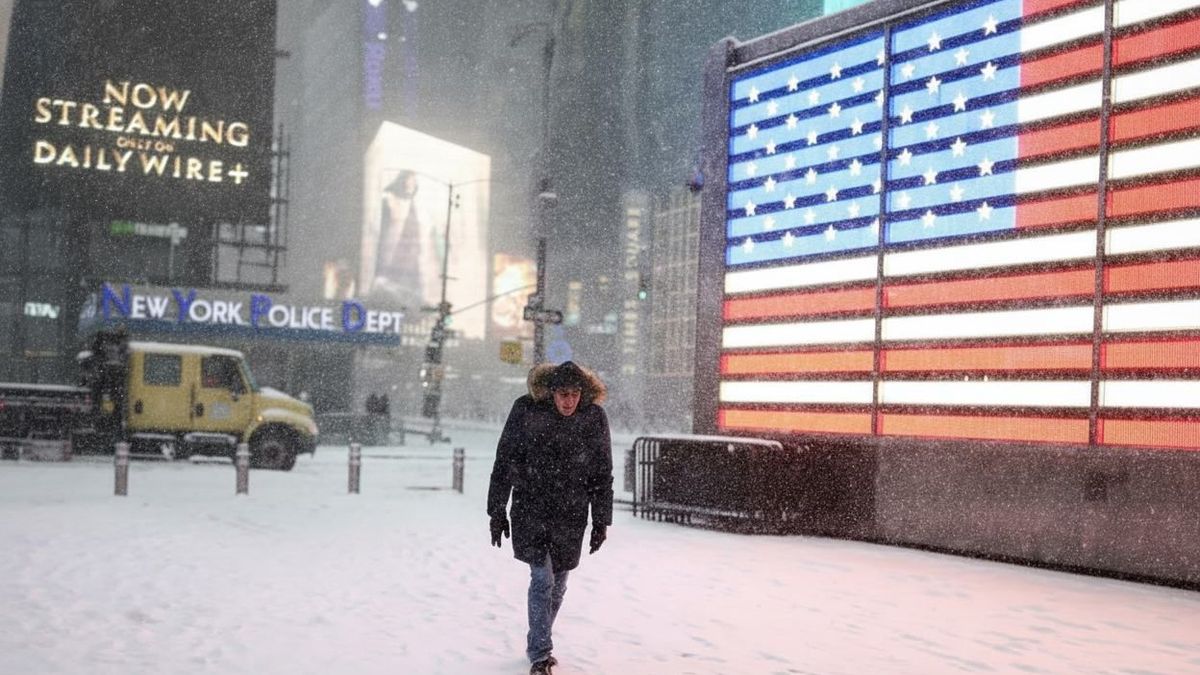 Tormenta invernal Estados Unidos