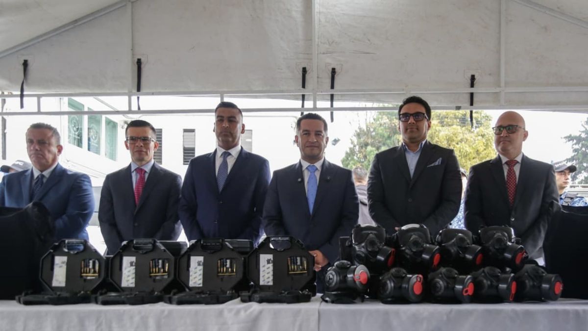 Implementos de seguridad del Gobierno para el Inpec.