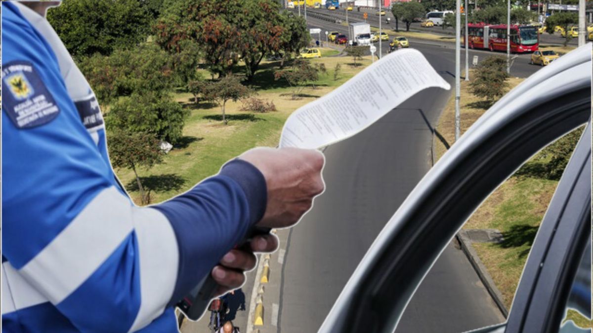 Multa por circular en el Día sin Carro y sin Moto en Bogotá
