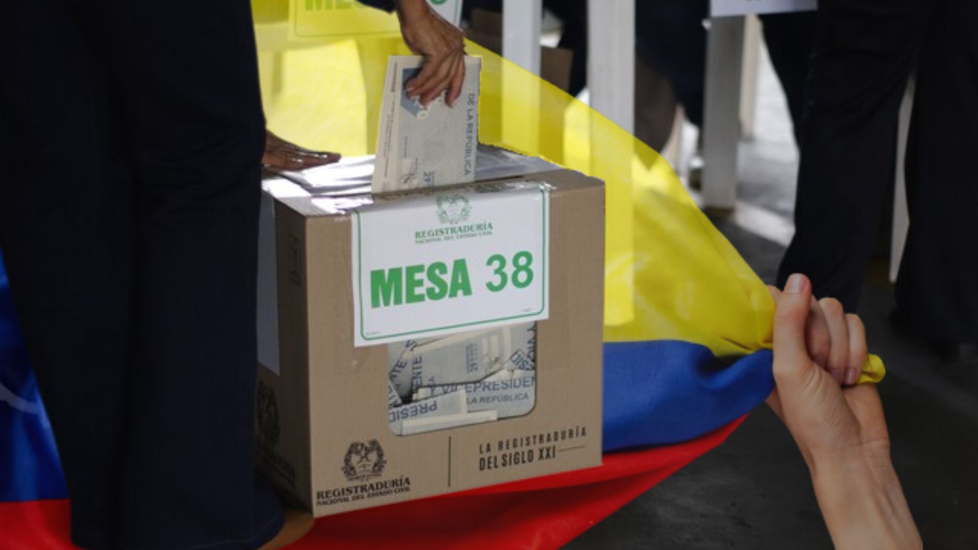 Elecciones presidenciales en Colombia desde el exterior.