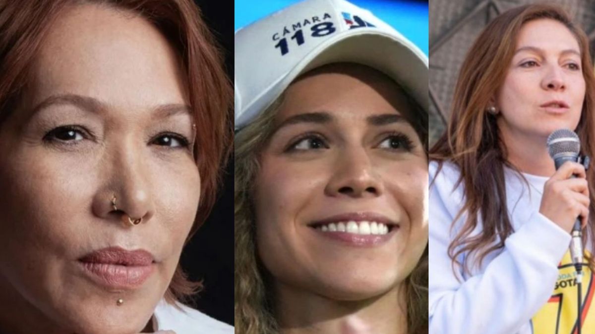 Leonor Espinosa, Sofía Araujo y Paula Moreno