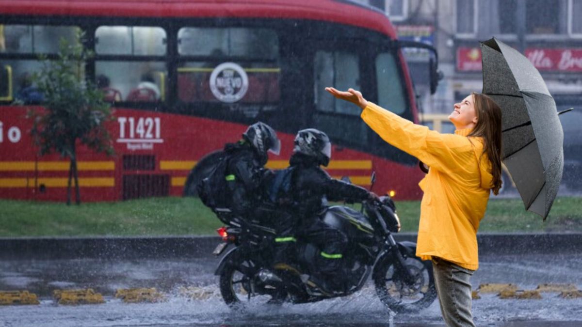 Pronóstico de lluvias en Bogotá