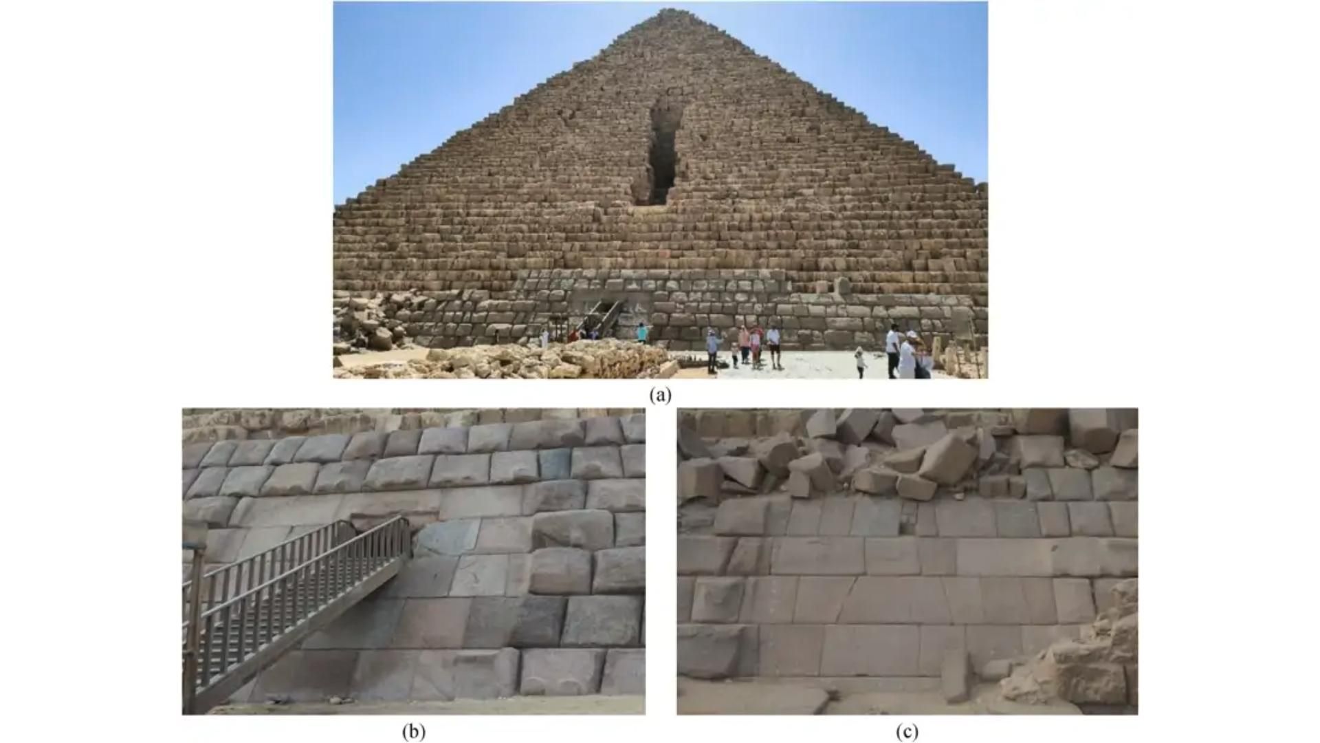 La pirámide de Micerino vuelve a ser analizada tras el hallazgo de anomalías que no corresponden a fallas naturales conocidas.