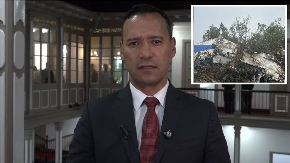 Apoyo para labores de rescate en accidente aéreo en el Catatumbo.