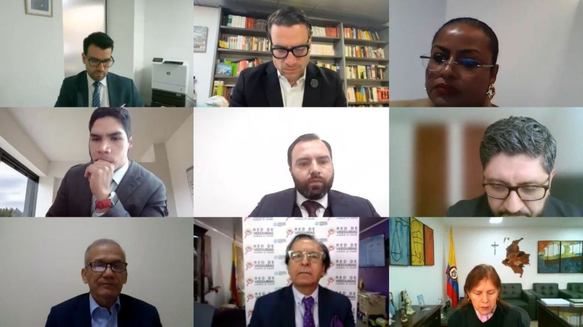 En una diligencia virtual, la magistrada Blanca Nélida Barreto escucha a la Fiscalía y a las partes del proceso contra el exdirector del Dapre Carlos Ramón González, en medio del caso de la UNGRD.