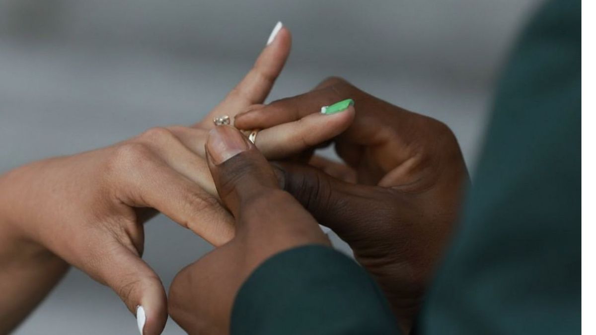 Matrimonio, pareja de recién casados.