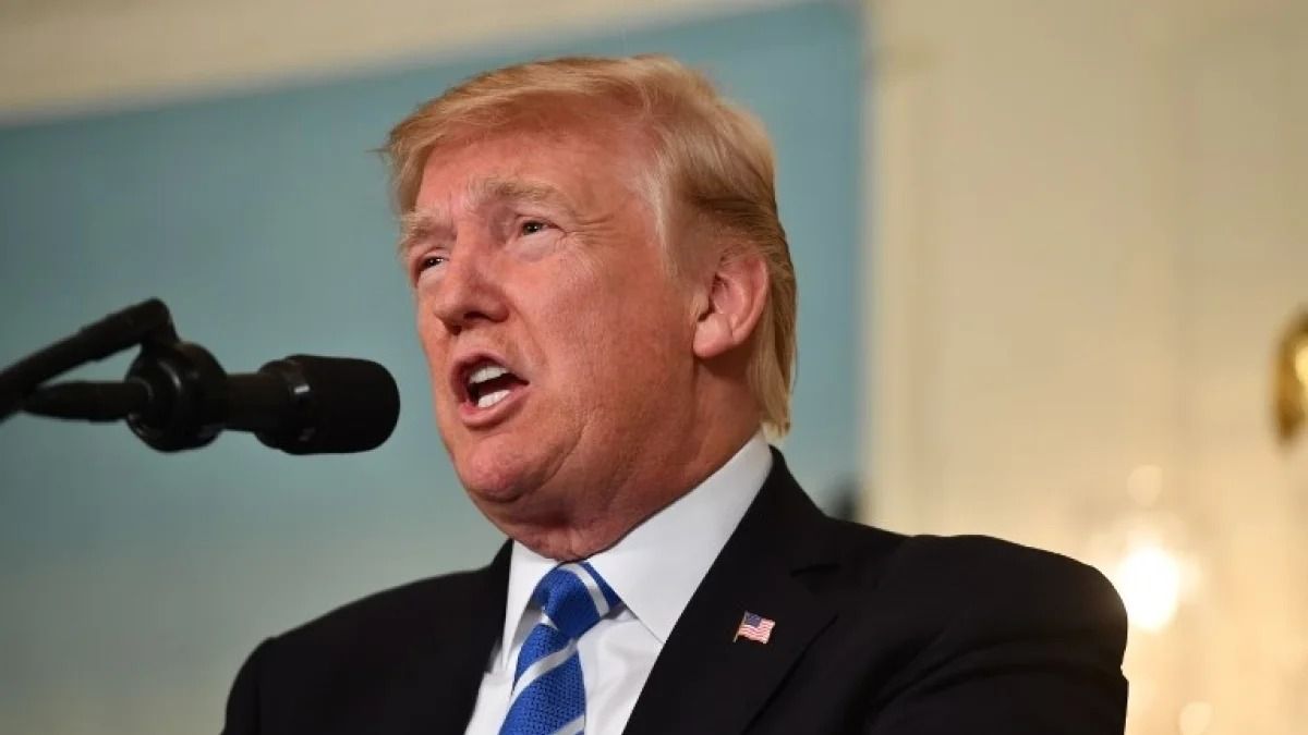 Donald Trump, presidente de Estados. 