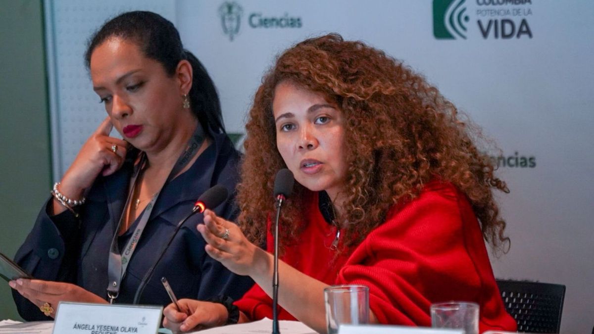 Yesenia Olaya, ministra de Ciencias.