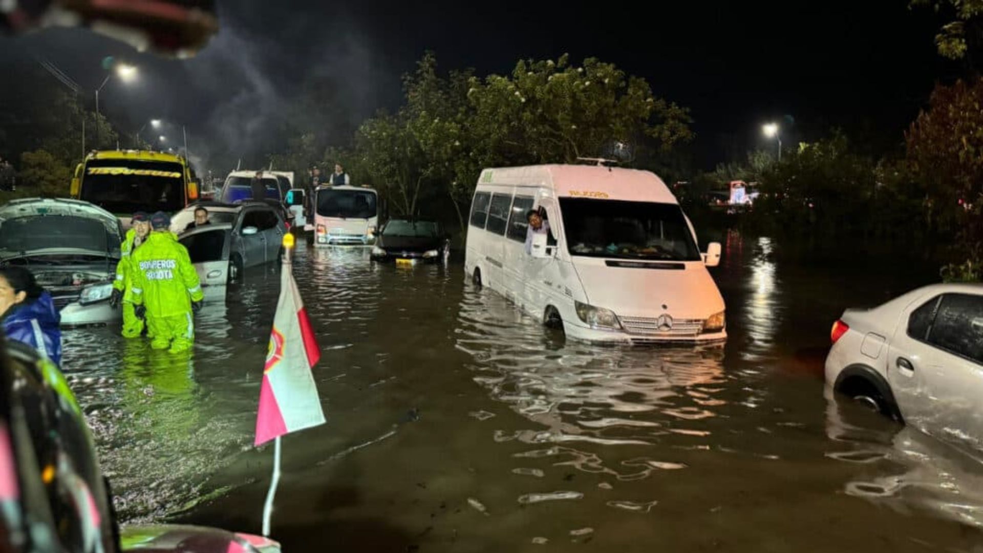 Temporada de altas lluvias en Bogotá