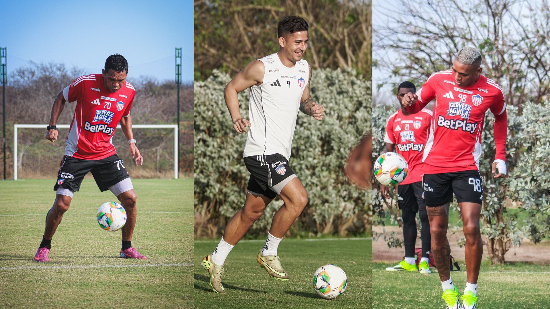 Jugadores del Junior de Barranquilla