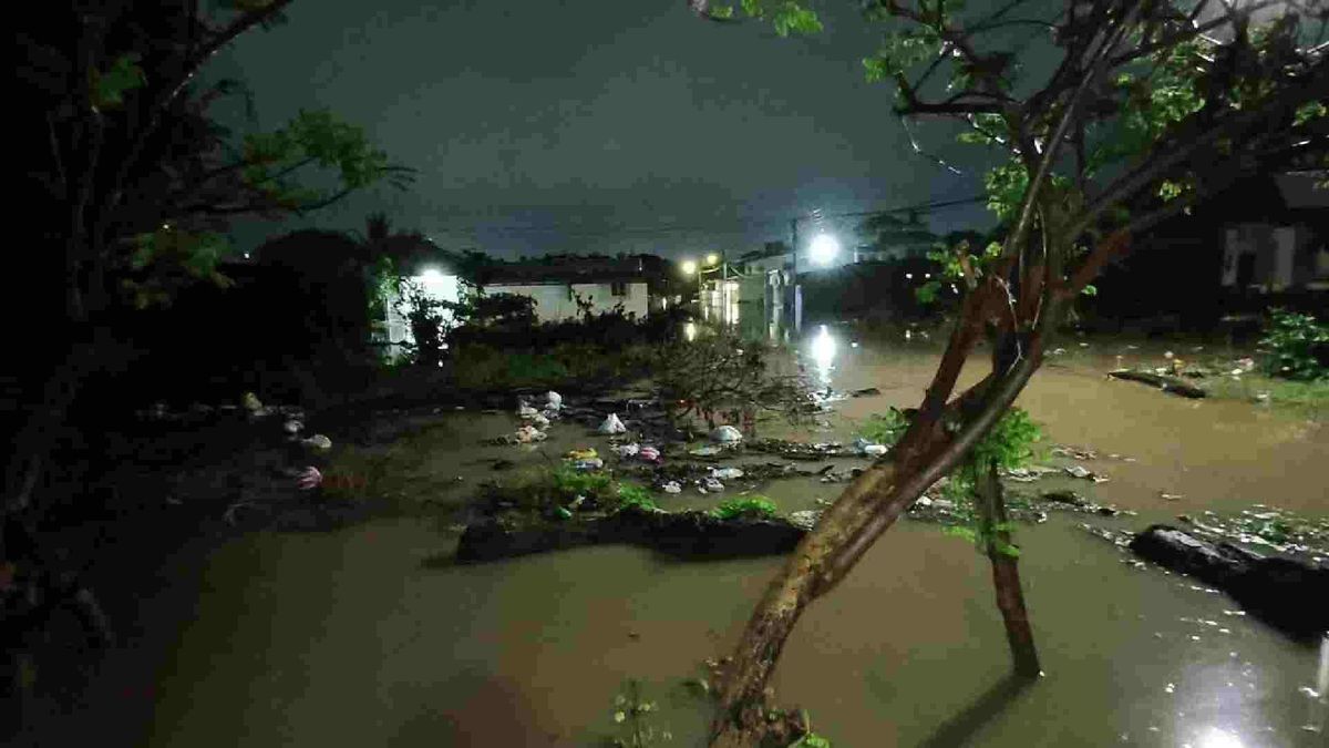 Inundaciones dejan 22 mil afectados en La Guajira. Llueve sin parar por paso de frente frío.