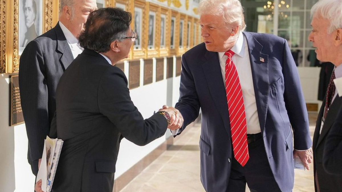 Gustavo Petro y Trump