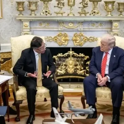 Así fue la reunión a puerta cerrada entre Trump y Petro en la Casa ...
