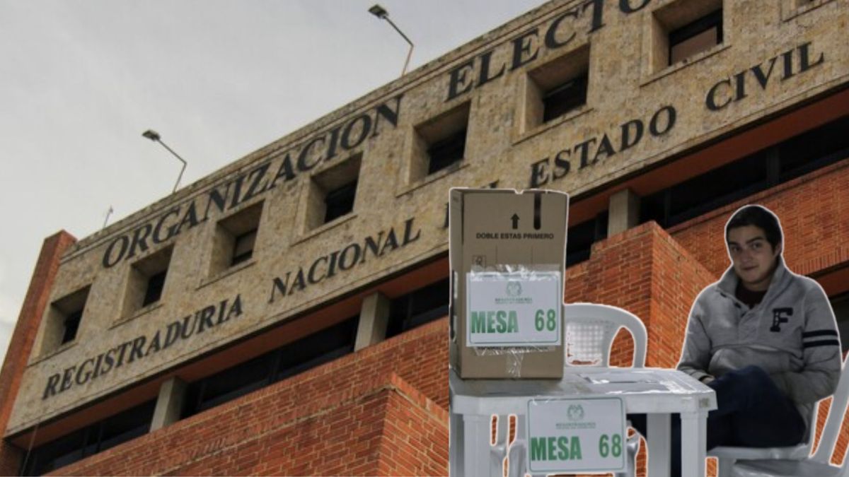 Jurado de votación en elecciones de Colombia para 2026